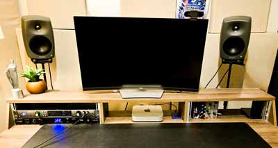 Professional Voiceover Actor Studio Equipment